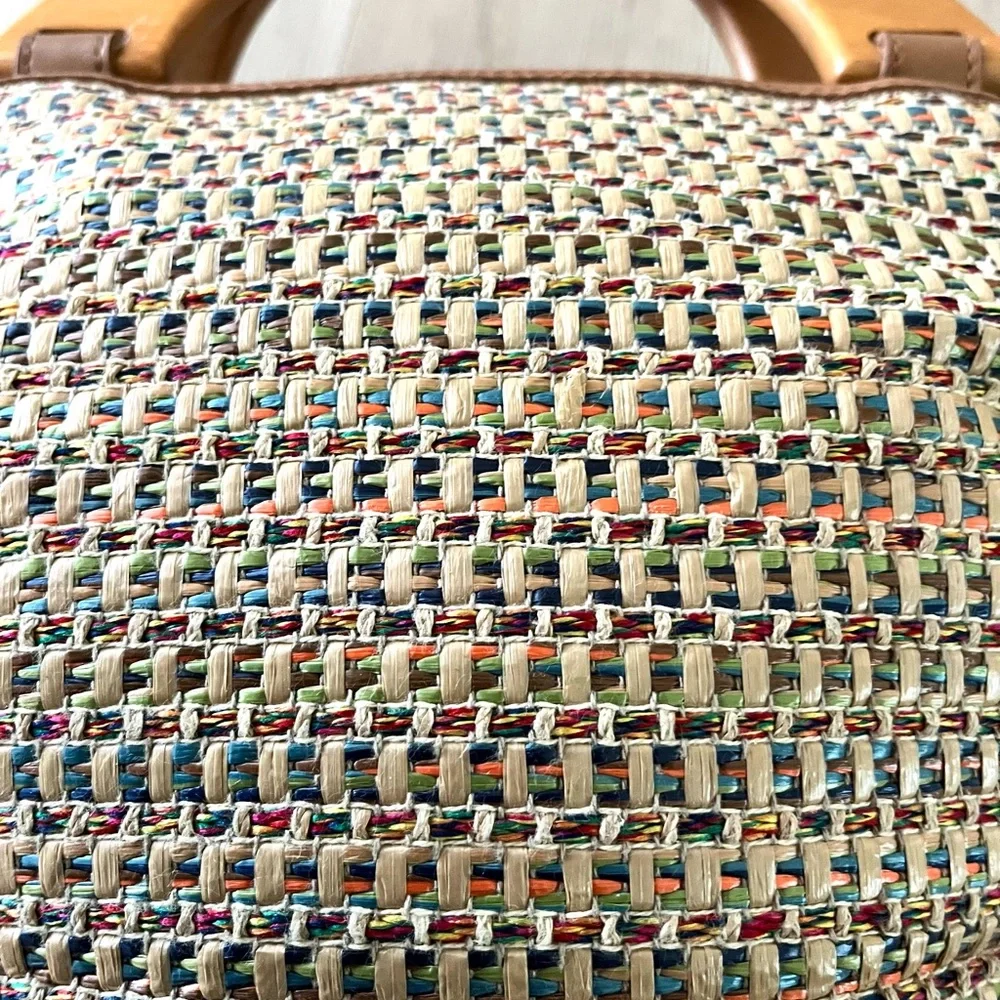 Fossil Vintage Multi Weave Tote Bag - Picture 3 of 9